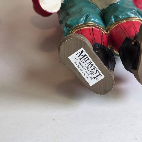 Midwest Importers Santa Pair – Christmas Figurines 9" Holiday Decor - Picture 7 of 13